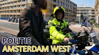 Politie Amsterdam  Rijden zonder helm  Diefstal  Motor amp Auto  Gesignaleerd [upl. by Suilienroc]