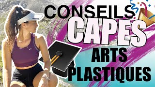 CONSEILS POUR REUSSIR SON CAPES DARTS PLASTIQUES  du premier coup ✅🎨 [upl. by Emlen905]