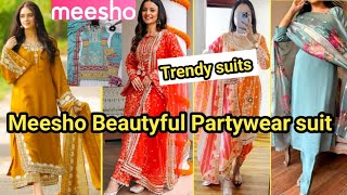 Meesho Haul Meesho Beautiful Designer Suit Haul Meesho partywear kurta sets Haul  Meesho [upl. by Demetrius762]