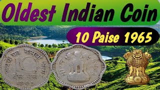 Indian 10 Paisa Coin [upl. by Dnaletak]