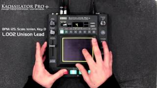 KORG KAOSSILATOR PRO  une démo POP DANCE La Boite Noire [upl. by Yebloc]