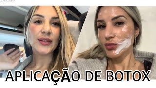 FIZ APLICAÇÃO DE BOTOX [upl. by Retsae]