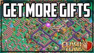 Get MORE GIFTS  XMas TREE History in Clash of Clans [upl. by Nauwaj]