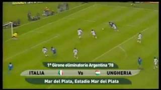 Italia  Ungheria 31  Campionato del Mondo 1978  girone eliminatorio 1° gruppo 2a gara [upl. by Walters]