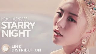 MAMAMOO  Starry Night Line Distribution [upl. by Lotsirk590]