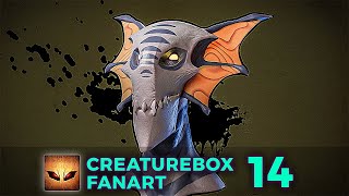 Creaturebox Fanart Series 14  Blender 281 [upl. by Dinny]