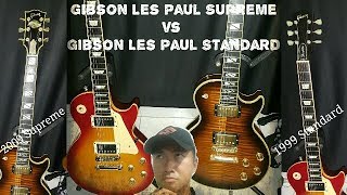 Gibson Les Paul Supreme 2009 vs Gibson Les Paul Standard 1999 [upl. by Mccreery215]