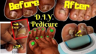 DIY  Pedicure  Deep Feet Cleaning [upl. by Rodablas]