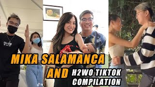 Mika Salamanca And H2wo  Tiktok Compilation [upl. by Ennayhc]