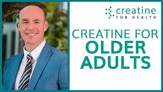 Creatine Supplementation for Older Adults  Creatine Conference 2022 [upl. by Leuqar28]