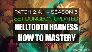 Diablo 3  241  Set Dungeon  Helltooth Harness Set Mastery How to [upl. by Enisamoht]