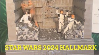 Hallmark 2024 Star Wars A New Hope “Shut Down the Garbage Mashersquot Ornament light sound motion [upl. by Yot]