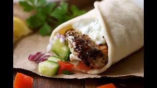 Greek Chicken Gyros [upl. by Yeleek]