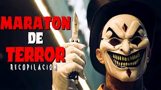 1 HORAS DE PELICULAS DE TERROR 😈  RESUMENES [upl. by Hogue758]