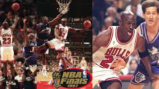 1997 NBA Finals Game 2  Chicago Bulls Vs Utah Jazz [upl. by Norb]