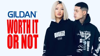 Gildan review the best blank hoodie for streetwear [upl. by Eluk122]