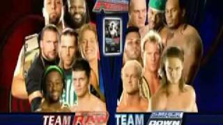 WWE Bragging Rights 2009 Equipo Smackdown vs Equipo Raw [upl. by Shaefer]