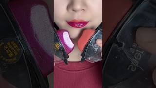 Brown 🤎 VS Purple 💜 Lipstick Tutorial Beauty Tips howtoapplyliquidlipstick lipstick beauty [upl. by Chryste]