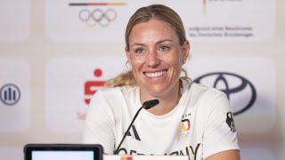 Karriereende Angelique Kerber bleibt dem Tennis treu [upl. by Humo]