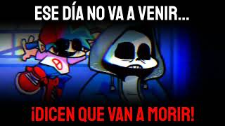 fnf mod thanatophobia DUSTTALE v3 cancelled lyrics en español [upl. by Starr361]