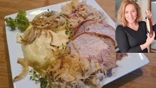 Мясо с Тушеной Капустой и Картошкой Пюре вТермомиксе Thermomix [upl. by Ahseetal897]