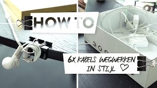 6 tips voor het wegwerken van kabels in stijl  Westwing stijltips [upl. by Grail]