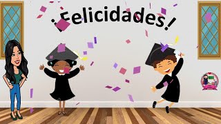 Felicitación por el término del ciclo escolar [upl. by Animlehliw]