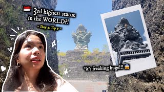 🇮🇩 This STATUE in Bali is UNREAL 😱  GWK Cultural Park  Bali vlog day2 ep5  celekatour [upl. by Burrows]