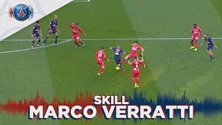 SKILLGESTE TECHNIQUE  PARIS SAINTGERMAIN vs NIMES  MARCO VERRATTI [upl. by Loren743]