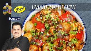 Potato Paneer Chilli  Chef Venkatesh Bhat [upl. by Denae]