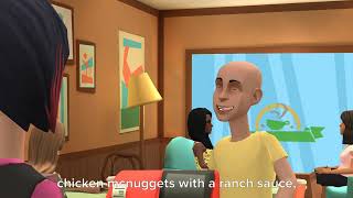 Caillou Misbehaves at McDonalds  Grounded [upl. by Namie]