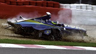 Spa Crash Compilation Eau Rouge And Raidillon [upl. by Hamo]