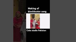 making of blockbuster song  blockbuster coke studio Pakistan  blockbuster song reaction ytshort [upl. by Weasner]