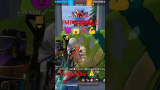 1 VS 2 IMPOSSIBLE 😱😈💪💯 shorts viralshorts gaming freefire freefireshorts [upl. by Grania851]