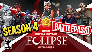 NEW Fortnite Chapter 4 SEASON 4 Battle Pass SECRET SKIN [upl. by Sirod87]