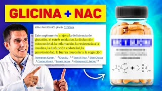 ¡SORPRENDE EL RESULTADO🤩NAC y GLICINA para MUCHO MÁS GLUTATIÓN NUEVO ESTUDIO [upl. by Sinegra44]