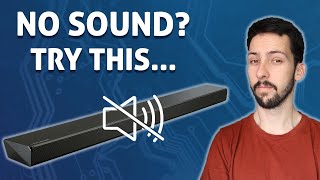 No Sound From Soundbar Common Issues and Ways to Fix Samsung  LG  Sonos  Sony [upl. by Pearle]