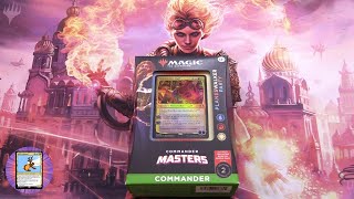 Commander Masters Commander Deck Planeswalker Party Unboxed [upl. by Yerac]