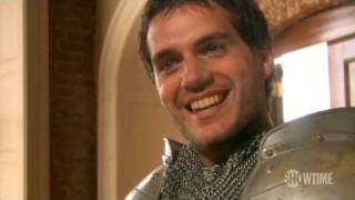 HENRY CAVILL  A Sit Down with Henry Cavill  The Tudors Season 3 [upl. by Abram]