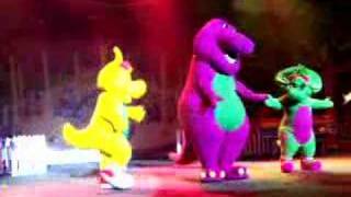 show do Barney e o Parque Musical  Amo Você [upl. by Nomannic]