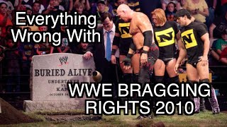 Everything Wrong With WWE Bragging Rights 2010 [upl. by Aura]