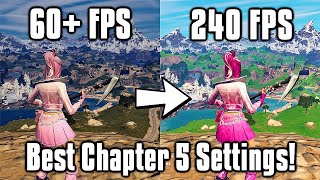 Fortnite Chapter 5 Settings Guide  FPS Boost Colorblind Modes amp More [upl. by Junia]