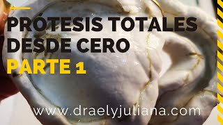 COMO HACER PRÓTESIS DENTALES DESDE CERO 👅Parte1IMPRESIONES PRIMARIAS PrótesisTotal DentaduraTotal [upl. by Fulbright]