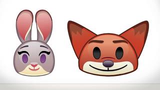 Zootropolis Hayvanlar Şehri  Disney Emojileri Anlatımıyla [upl. by Llenrep322]