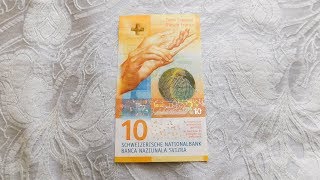 Swiss 10 Franc Banknote [upl. by Ahrendt720]