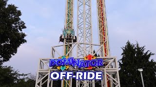 Dominator OffRide Footage Dorney Park SampS Drop Towers  NonCopyright [upl. by Flavio]