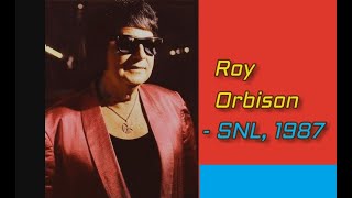 Roy Orbison  SNL 1987 [upl. by Rosenkrantz]