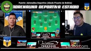 ESTE SERÍA EL POSIBLE 11 DE BOLIVIA ANTE PARAGUAY [upl. by Terencio988]