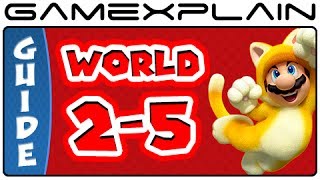 Super Mario 3D World  World 25 Green Stars amp Stamp Locations Guide amp Walkthrough [upl. by Nedac]