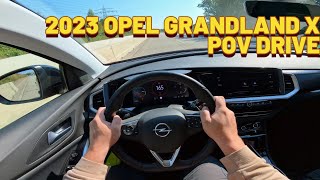 2023 Opel Grandland X Review  POV Drive [upl. by Enorel]